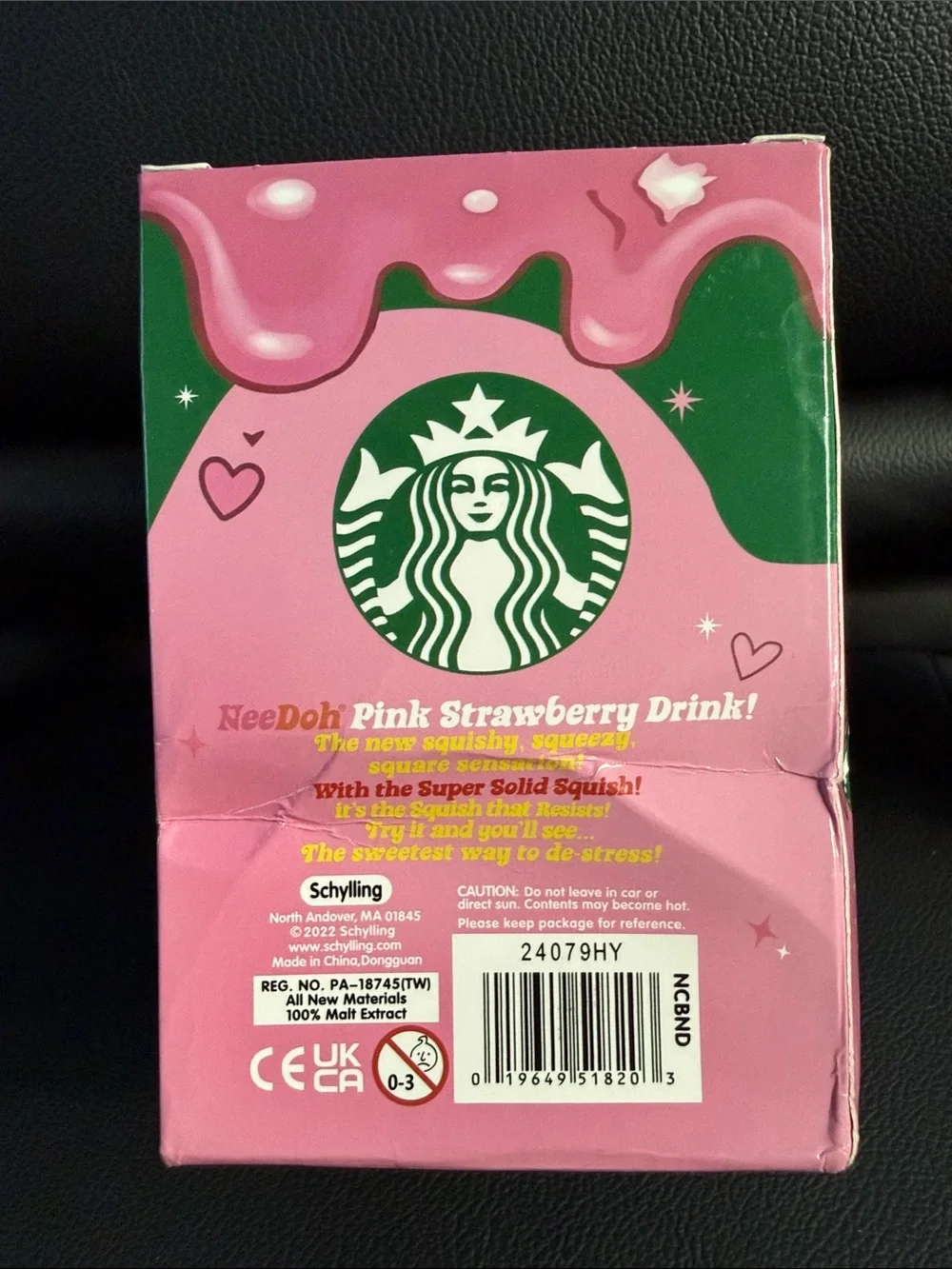 Starbucks Purple Strawberry Drink Super Squishy Toy